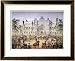 The Palais De L'Industrie at the Exposition Universelle in 1855 Framed Art Poster Print by French School, 33x27