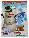Nick Jr Blue's Clues Coloring book with stickers - Snowy Holidays