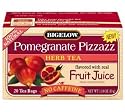 Bigelow Pomegranate Pizzazz Herbal Tea, 20-Count Boxes (Pack of 6)