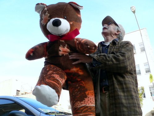 51DeshCx8SL GIANT 42 TEDDY BEAR HUGE SOFT STUFFED BIG PLUSH JUMBO * COLOR: MAPLE WOODS COUNTY LEAVES * AMERICAN MADE IN THE USA AMERICA