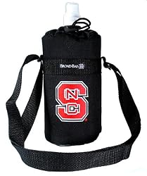 NC State Water Bottle Holder and Bottle NC State Wolfpack Sport Fitness Workout Gifts and Gift Ideas For Man Men Him Her Women Ladies Runners Joggers Sports OFFICIAL NCAA MERCHANDISE Water bottle