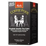 Melitta English Tea Cake Coffee Pods, 18-Count Pods (Pack of 4)