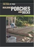 Cover of Building Porches and Decks by "Fine Homebuilding" 1561585394