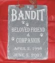 PET MEMORIAL MARKER RESIN SLATE BRAND NEW