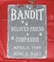 PET MEMORIAL MARKER RESIN SLATE BRAND NEW