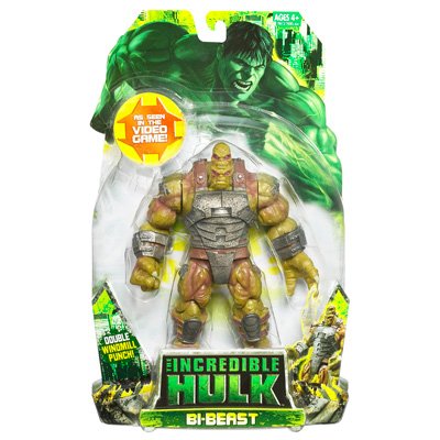 Incredible Hulk Movie Action Figure Bi-Beast