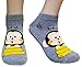 Boy's Pokemon Pikachu 5pk No Show Socks 6-8.5
