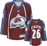 Paul Stastny Youth Jersey: Reebok #26 Colorado Avalanche Youth Replica Jersey