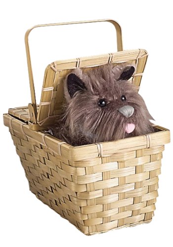 Wizard of Oz Toto Dog in Basket