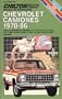 Chilton's Chevrolet Camiones 1970-86 (Spanish Edition)