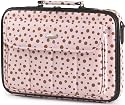 Oliepops Bubbles Pink & Hot Pink Polka Dot Laptop Case fits 15 - 17 inch