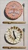 15 &acute; Single - sided Rawhide Drum with Handpainted Design, FREE Beater and Flute - B0029AV1SY