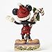 Disney Traditions by Jim Shore Christmas Mickey Mouse with Candy Cane Stone Resin Figurine, 6.25”