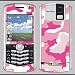 Blackberry 8100 Pearl pink camo Skin 31005