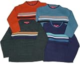 Little Boys' Crewneck Sweater with Stripes