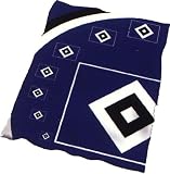 Bundesliga Fleecedecke Hamburger Sportverein HSV Modell Logo