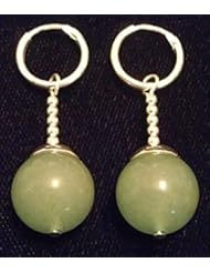 Toy: Green Jade Potara Earrings - Dragon Ball Z Anime Cosplay Costume Accessories - Tama Industries Inc.
