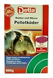 Detia 803229 Ratten und Mäuse Pelletköder 500 g