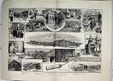 1884 Sketches Dynamite Manufactory Nitric Acid Mortar