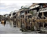 IMAGE OF Photographic Prints of Kampong Phluk, a cluster of three villages of stilt houses on the floodplain of from Robert Harding