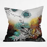 DENY Designs Iveta Abolina Frozen Dreams Throw Pillow, 18-Inch by 18-Inch