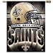 New Orleans Saints Vertical Flag: 27x37 Banner