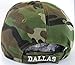 Dallas City Baseball Cap Hat with Star on Brim CAMO