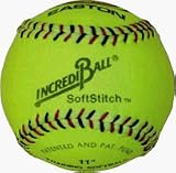 11 Yellow Softstitch Incrediball  Baseball (Set of 6)