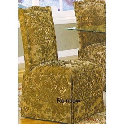 Childrens Toyshop  Kitchen & Housewares : 4 "NEW" PARSON CHAIRS IN GREEN FLORAL