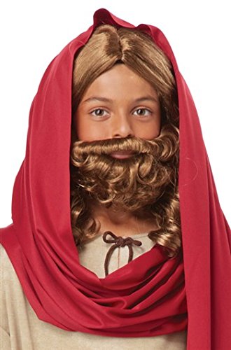 Jesus Wig And Beard Child