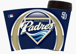 San Diego Padres Insulated Travel Tumbler Mug 16 oz