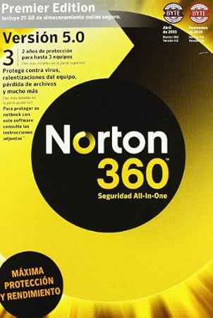Norton 360 Premier 2 años 3 licencias