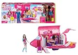 Barbie Dolls & Glam Jet Includes 3 Dolls, Fashions & Accessories