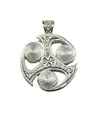 Sterling Silver Celtic Triskelion Pendant