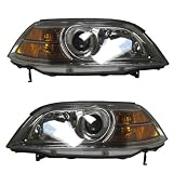 04 05 06 Acura MDX Headlights Headlamps Head Lights Lamps Pair Set by Aftermarket