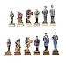 American Civil War - Chessmen - Hand Painted History Themed Gaming Equipment