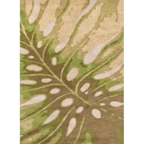  Coastal Living(R) HandTufted Green Coastal Rug Rug Size 8' x 11