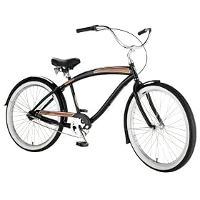 Nirve Forty-Nine Men's 3-Speed Cruiser Bike