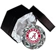 NCAA Crimson Tide Logo 4-Inch High Brillance Diamond Cut Glass Paperweight