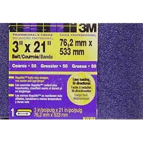3M #9193 3x21 50G Coar Sand Belt by 3M COMPANY