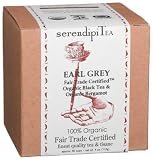 SerendipiTea Earl Grey, Organic Black Tea & Organic Bergamot Tea & Tisane, 4-Ounce Boxes (Pack of 2)