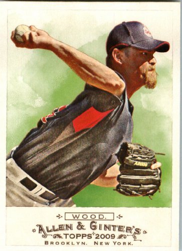 2009 Topps Allen & Ginter Baseball Card #277 Kerry Wood Cleveland Indians - MINT Condition - Shipped In Protective ScrewDown Display Case!