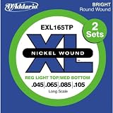 D'Addario EXL165TP/2セットパック ダダリオ エレキベース弦 ロングスケール