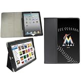 Miami Marlins - Stitch design on new iPad & iPad 2 Case by Fosmon