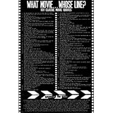 What Movie, Whose Line Movie Movie Quotes Poster Print