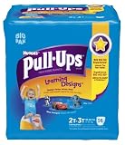 Pull-Ups Training Pants Learning Designs, 2T - 3T, Boy, 56 Count (Pack of 2)