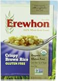 Erewhon Crispy Brown Rice Cereal, Gluten Free, Organic, 10-Ounce Boxes (Pack of 6)