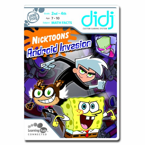 LeapFrog®  Didj Custom Learning Game Nicktoons - Android Invasion