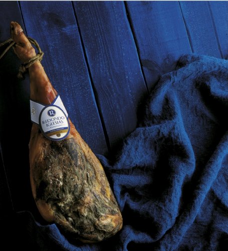 Redondo Iglesias Traditional Bone-In Jamon Serrano Ham 15-Pound Package