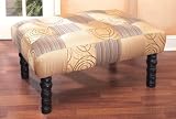 38 Modern Striped Design Ottoman Coffee Table Brown, Gold & Blue 51DfovQdqJL. SL160 38 Modern Striped Design Ottoman Coffee Table Brown, Gold & Blue